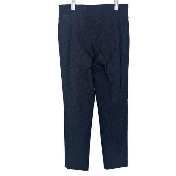 Margaret M Pull-on Dress Pants in Black Print Size Small - Picture 3 of 4